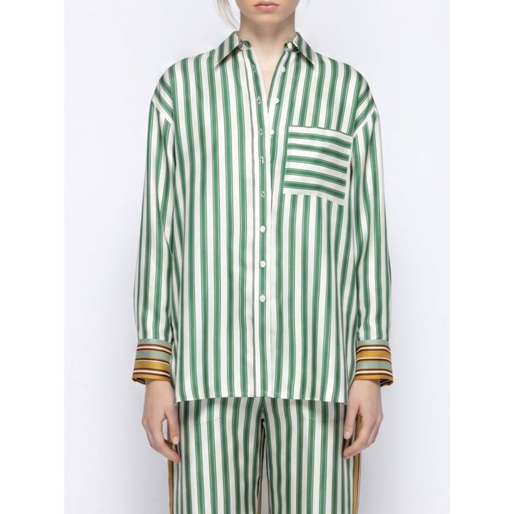 Paula Shirt Woman Green